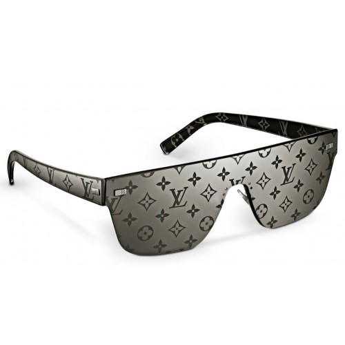 Replica Louis Vuitton Black City Mask Monogram Sunglasses Z0993U